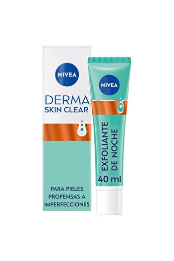 NIVEA Derma Salicylic & Glycolic Acid Night Peeling, 40 ml
