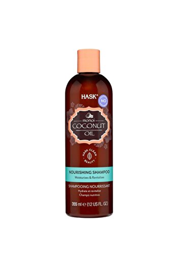 HASK Monoi Coconut Oil Nourishing Shampoo, 355 ml