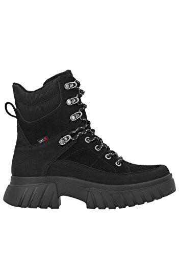 Rieker Casual boots, women, TEX ANTISTRESS, W1871-00 black, -leather 40