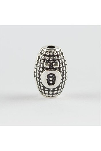 ZERO LAND Hn-Shop 8 mm Harpa Cut Metal Letter Metal Prayer Bead Letter -Ö