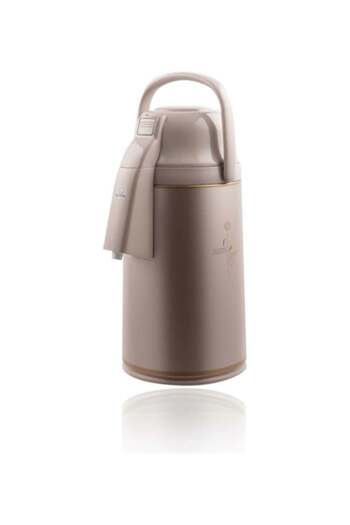 ZOJIRUSHI Japanese Stainless Steel Thermos - Gray/Gold