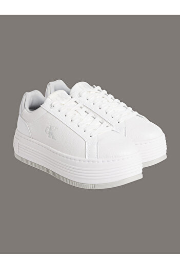 Calvin Klein Women's Bold Flatf Low Lace Sneaker