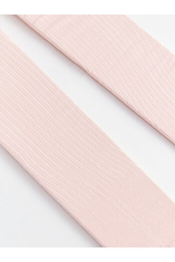 LC Waikiki Pink Basic Girls' Pantyhose 2-Piece