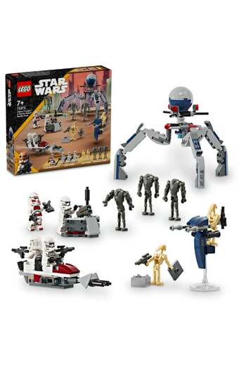LEGO Star Wars™ Clone Trooper™ & Battle Droid™ Battle Pack 75372 (215) Pieces