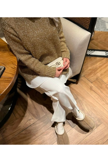 nizzell New Season Premium Quality Silvery Sweater