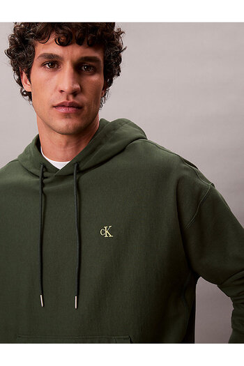 Calvin Klein Men's Premium Terry Monogram Sweatshirt
