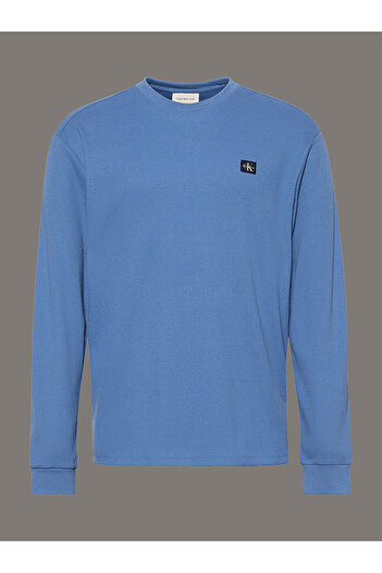 Calvin Klein Men's Waffle Badge Crew T-Shirt