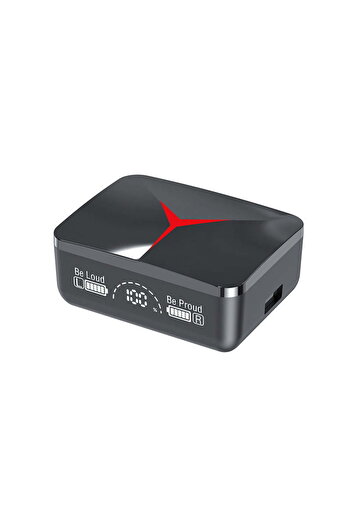 Tws Casti Wireless M90 PRO TWS, Bluetooth 5.3, Display LED, Anulare Zgomot, Waterproof IPX-4, IOS & Andr