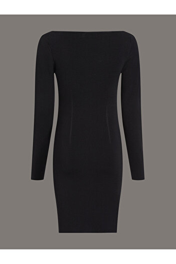 Calvin Klein Women's Sculpted Sweater Dress