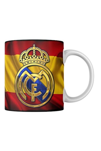 T&M Personalizare Personalized Mug - Real Madrid, white, 330 ml, v2