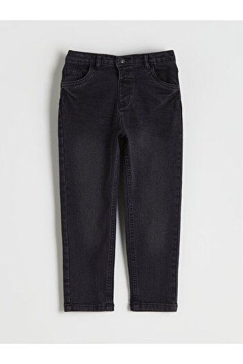 LC Waikiki LCW Kids Beli Lastikli Slim Fit Erkek Çocuk Jean Pantolon