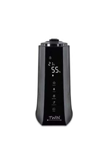 AirBi Humidifier with Ionization and Aroma Diffuser TWIN Black, BI3221