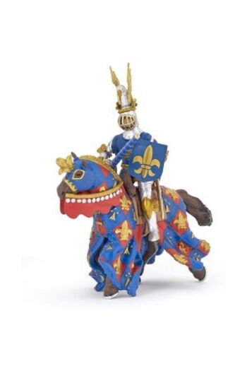 Mercaton PAPO FIGURINA CAVALER CRIN ALBASTRU