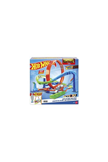 mattel HOT WHEELS ACTION SET PROVOCAREA CICLONULUI