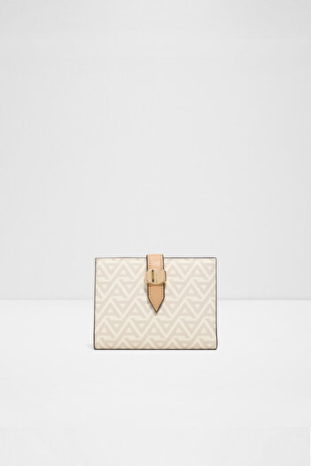 Aldo Meraessi - Women's White Multi-Pocket Wallet