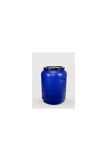 sterk 250 liter can, with tap and screw cap, Blue Plastic