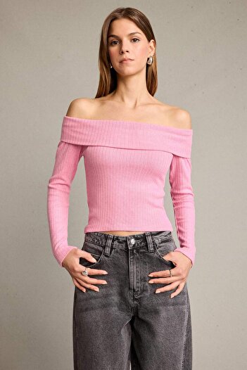DeFacto T-Shirt - Pink - Regular fit