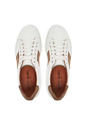Josef Seibel Ανδρικά αθλητικά παπούτσια λευκά JOSEF SEIBEL-29304 087 WEISS-TAUPE