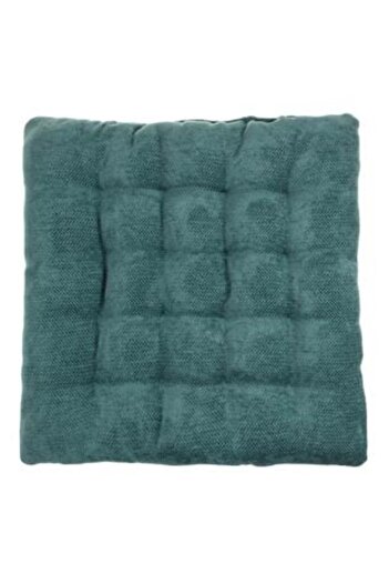 Jumbo Decorative Chair Cushion Chenille Green 38x38 cm