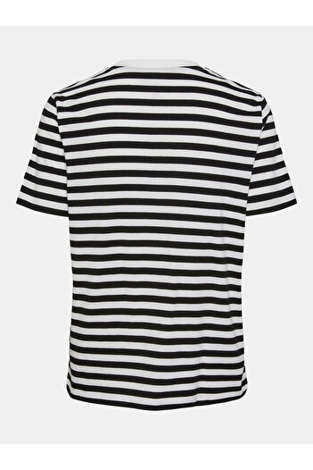 PIECES Γυναικείο T-Shirt 17146339 Μαύρο