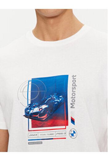 Puma Ανδρικό T-Shirt 624158 Λευκό