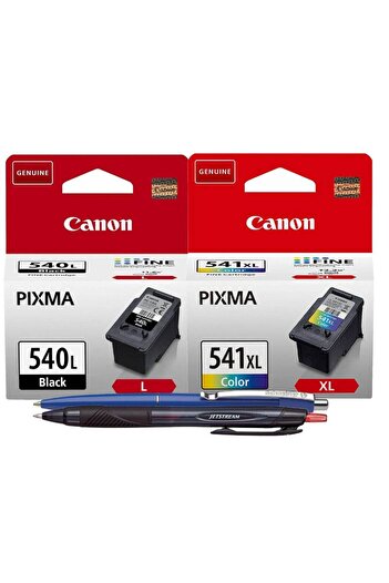 Canon Set Cartuse Cerneala Original 1xPG-540LB Negru, 1xCL-541XL Color, 26 ml, Pix Schneider si Pix