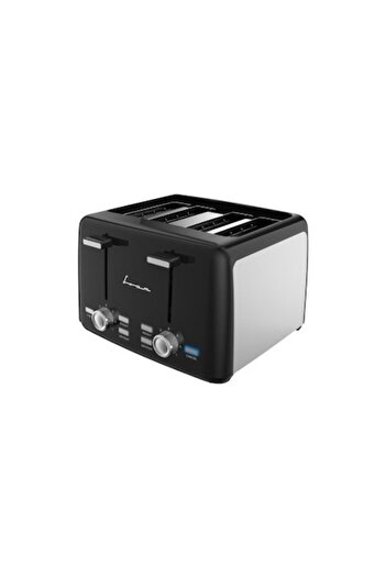 FRAM Toaster FTP-1574SSBK, 1500W, capacity 4 slices, 7 browning levels, removable crumb tray, Black/