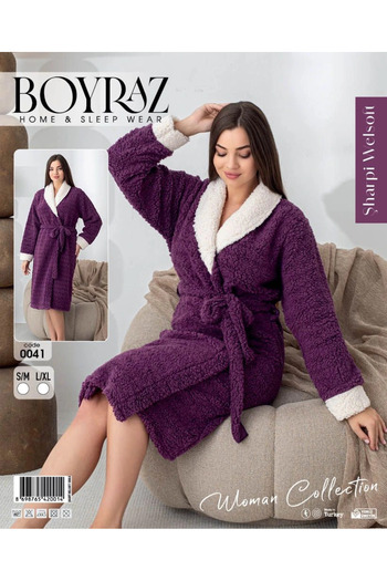 KARAKAŞ Boyraz 0041 women's sharpi welsolf dressing gown