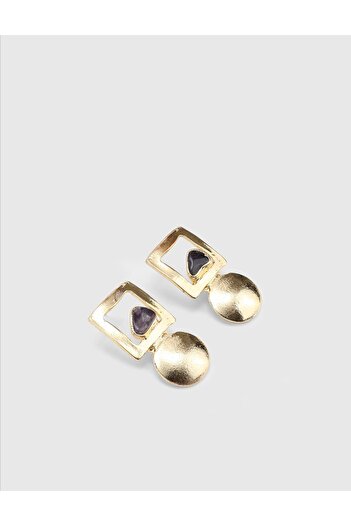 İLVİ Nash Anthracite Women's Earrings