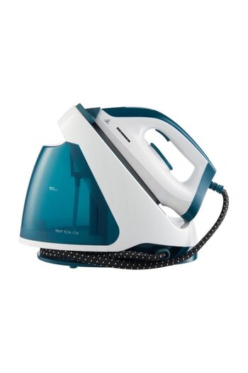 Heinner Statie de calcat HIS-D2005WB, 2200 W, Rezervor 1.2 l, 4 setari temperatura, 5 bar Alb/Albast