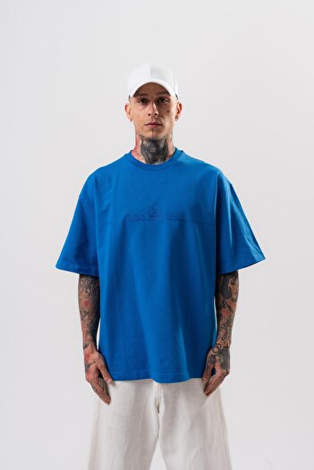Respire Men's Focus Embroidery Detailed Oversize T-Shirt Saks