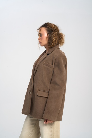 MAI STUDIOS CO. Howell Açık Kahve Blazer Ceket