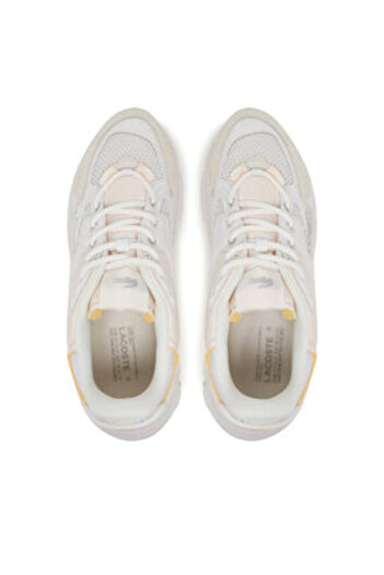 Lacoste Ανδρικά αθλητικά παπούτσια λευκά LACOSTE-749SMA0003 21G ΛΕΥΚΟ/ΛΕΥΚΟ