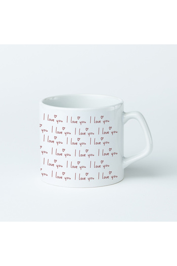 Hediyesepeti I Love You Printed Mug