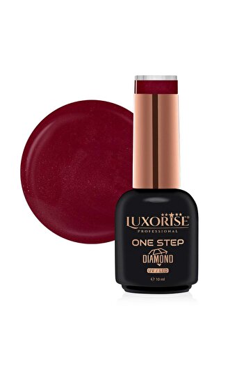 LUXORISE Semi-permanent nail polish One Step Diamond Marilyn Lipstick 10ml,
