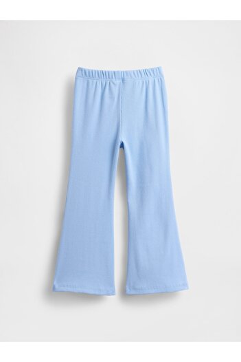 GAP Kız Bebek Açık Mavi Mix & Match Fitilli Flare Legging Tayt