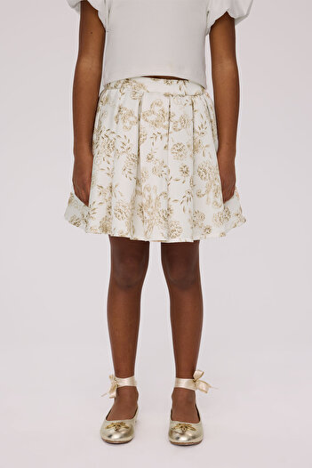 Tyess Girl Patterned Skirt