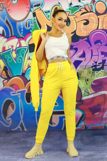 WildFashion Casual 3-piece tracksuit with Printed J707RR-9