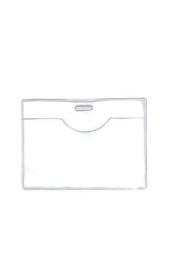 Limmy Pvc Id Badge Holder Name Card Case Card Protector 9.5X7 cm - 5 Pieces
