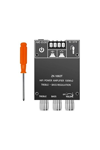 Choice ZK-1002T ZK-1602T TDA7498E Bluetooth 5.0 Subwoofer Amplifier Board 2*100W 2.0 Channel High Power USB