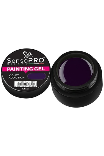 SensoPRO Milano UV Gel Nail Painting Purple Addiction 5ml,