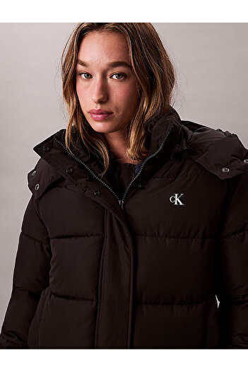 Calvin Klein Women's Matte Monologo Jacket