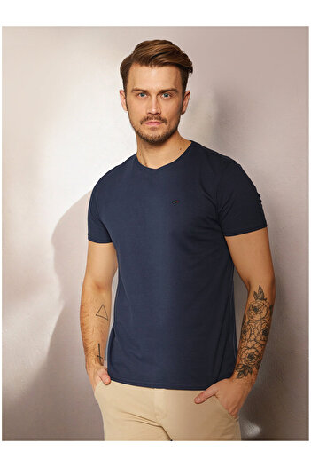 Tommy Jeans Men's T-Shirt DM0DM04411 Blue