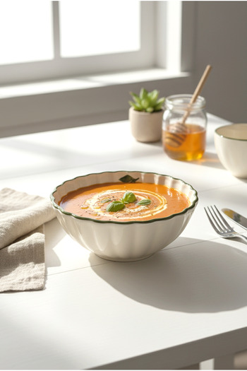 FH finehome Lemon Garden Soup Bowl 15 cm