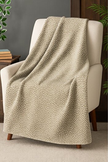 Mulberry Patterned Fleece Blanket Double Size 195X215 cm