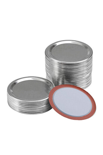 Choice 86MM 50PCS 50/200PCS Mason Jar Lids Regular 70/86mm Wide Mouth Canning Lids Reusable Metal Canning J