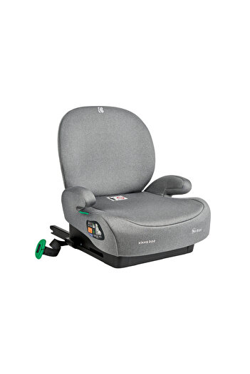 Kikka Boo Car booster with Isofix KikkaBoo i-Boost Light gray approved R129 i-Size 125-150 cm with detachable seat