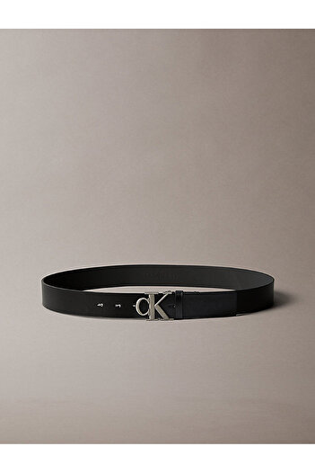 Calvin Klein Men's Ck Buckle Tumbled Belt