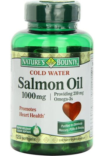 Nature's Bounty Salmon Oil, 1000 Mg