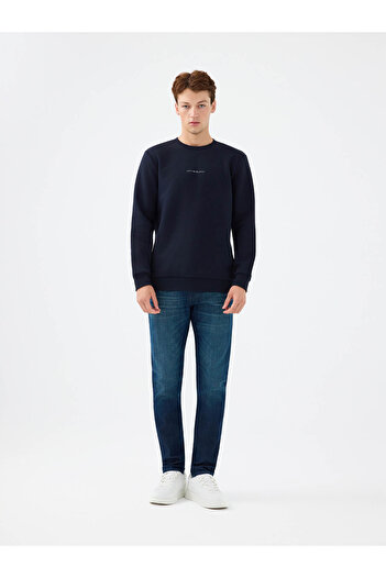Loft Regular Fit Navy Blue Men's Sweatshirt Lf2034268